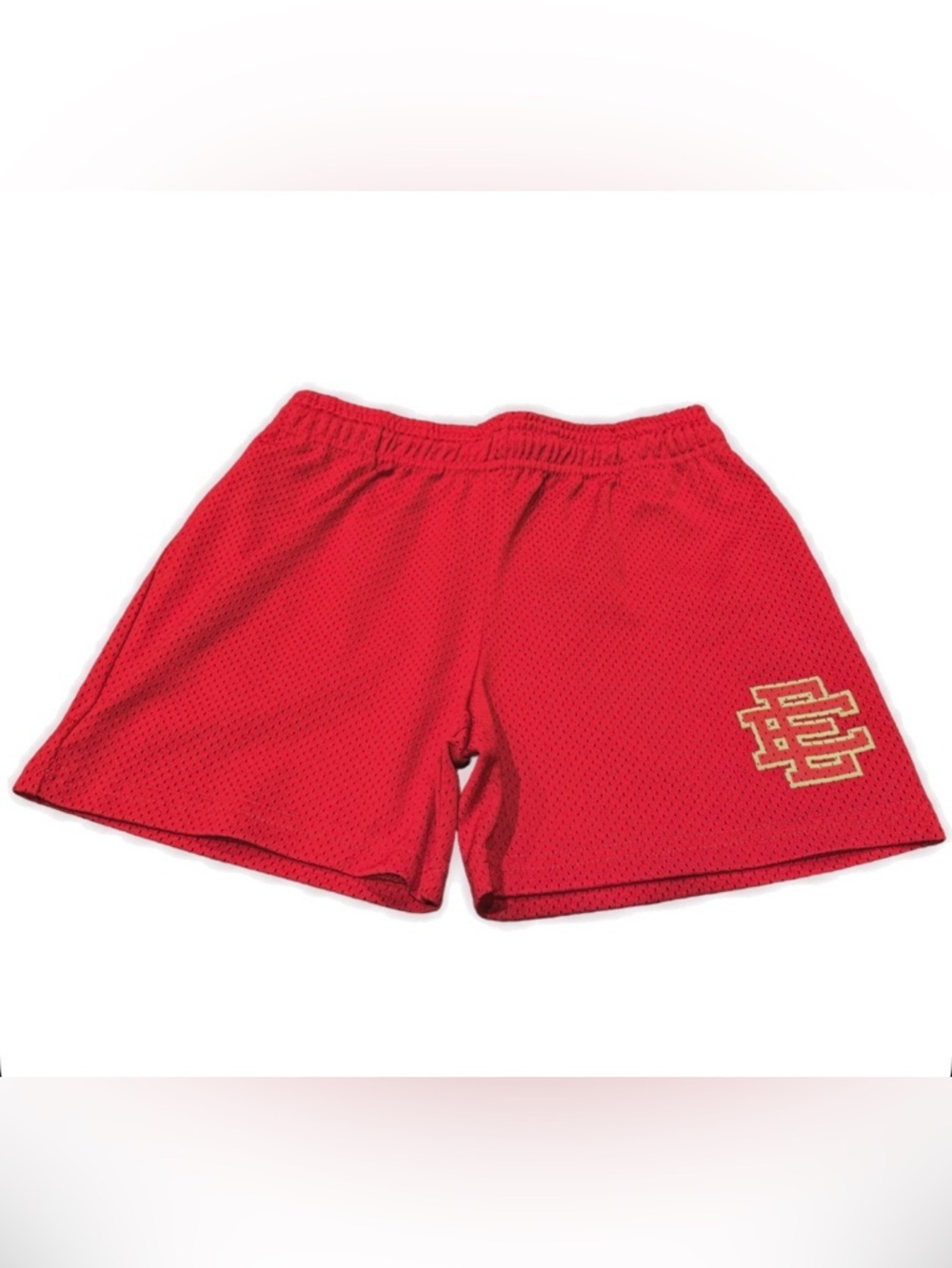 Eric Emanuel Red Mesh Athletic Shorts Youth L BRAND NEW